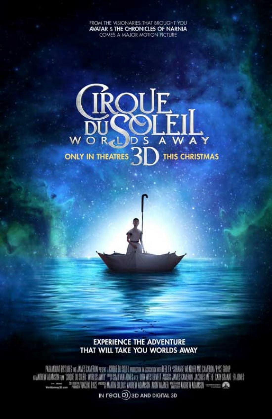 Cirque du Soleil Worlds Away Movie Poster - 11x17