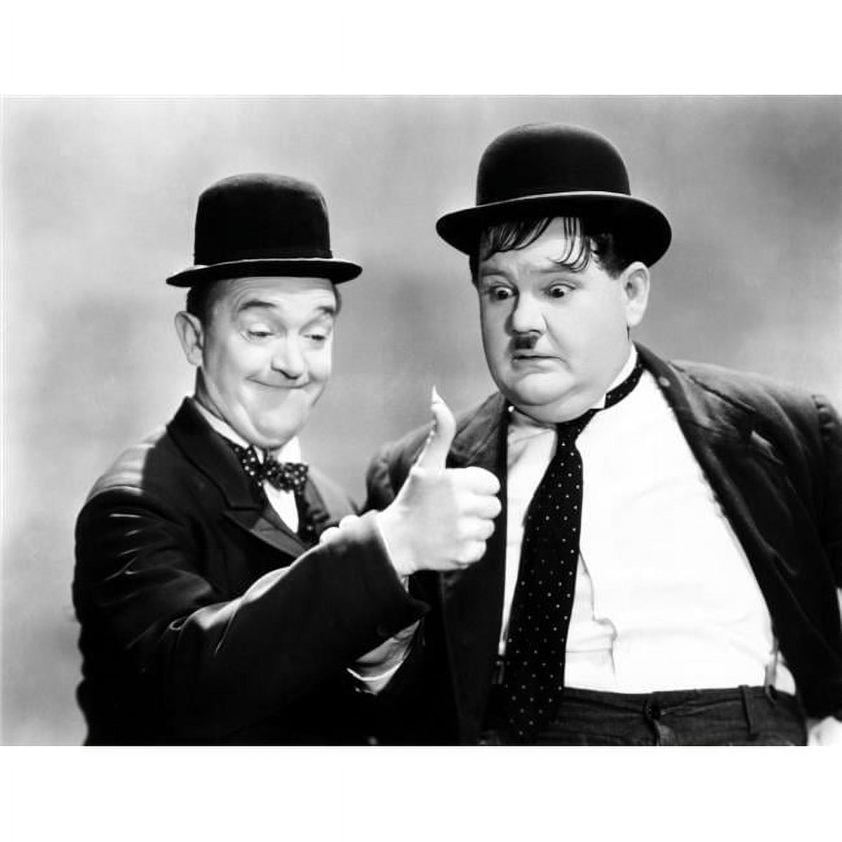 Way Out West 1937 photo poster print featuring Laurel and Hardy.
