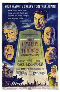 The Comedy of Terrors movie poster 11x17 print