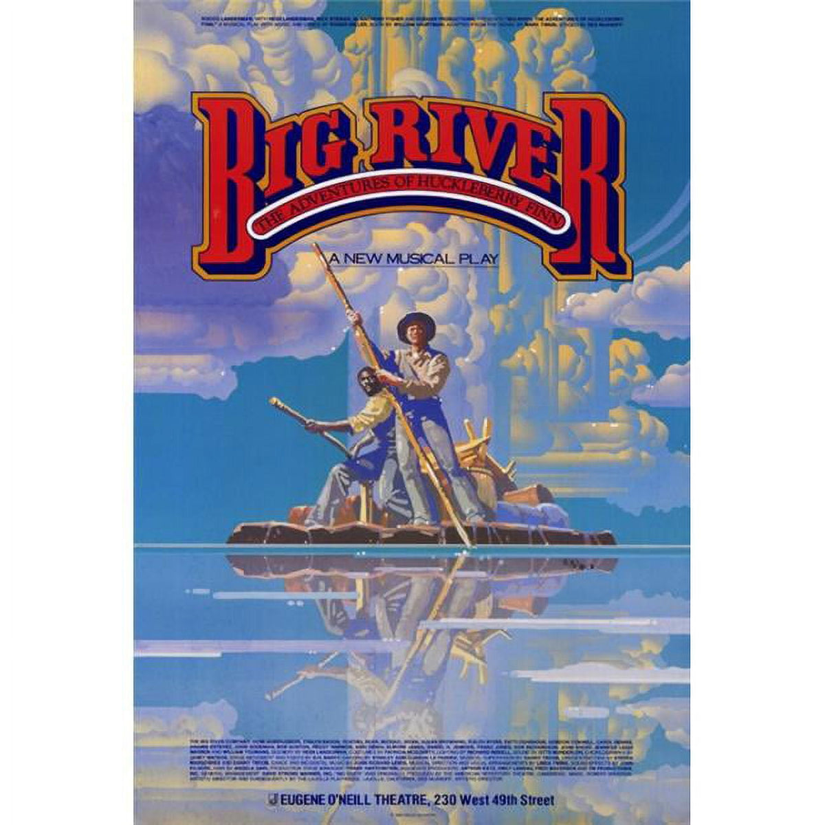 Big River Broadway Movie Poster Print 27 x 40