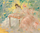 Sous Les Tonnelles art print by Louis Icart featuring a romantic scene.