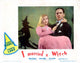 I Married A Witch movie lobby card print featuring Veronica Lake and Fredric March, 1942.