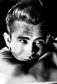 James Dean Shadow Photo Print showcasing the iconic actor.
