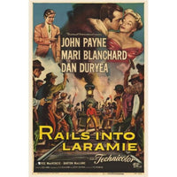 Rails Into Laramie Movie Poster Print 27x40