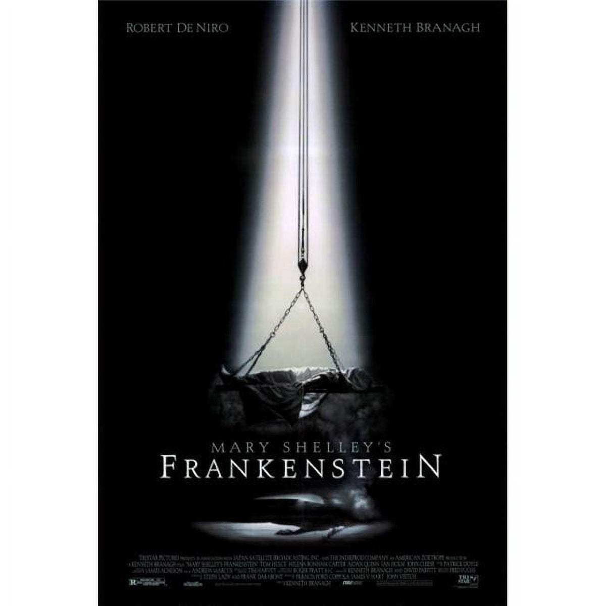 Frankenstein Movie Poster Print showcasing classic horror art.