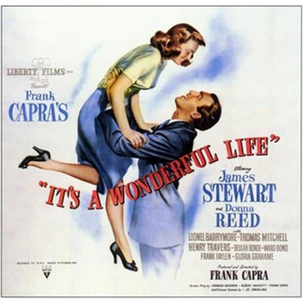 It's a Wonderful Life Movie Poster 17x11 - Classic Film Art