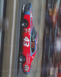 Richard Petty Race Car #43 Photo Print showcasing racing excitement.