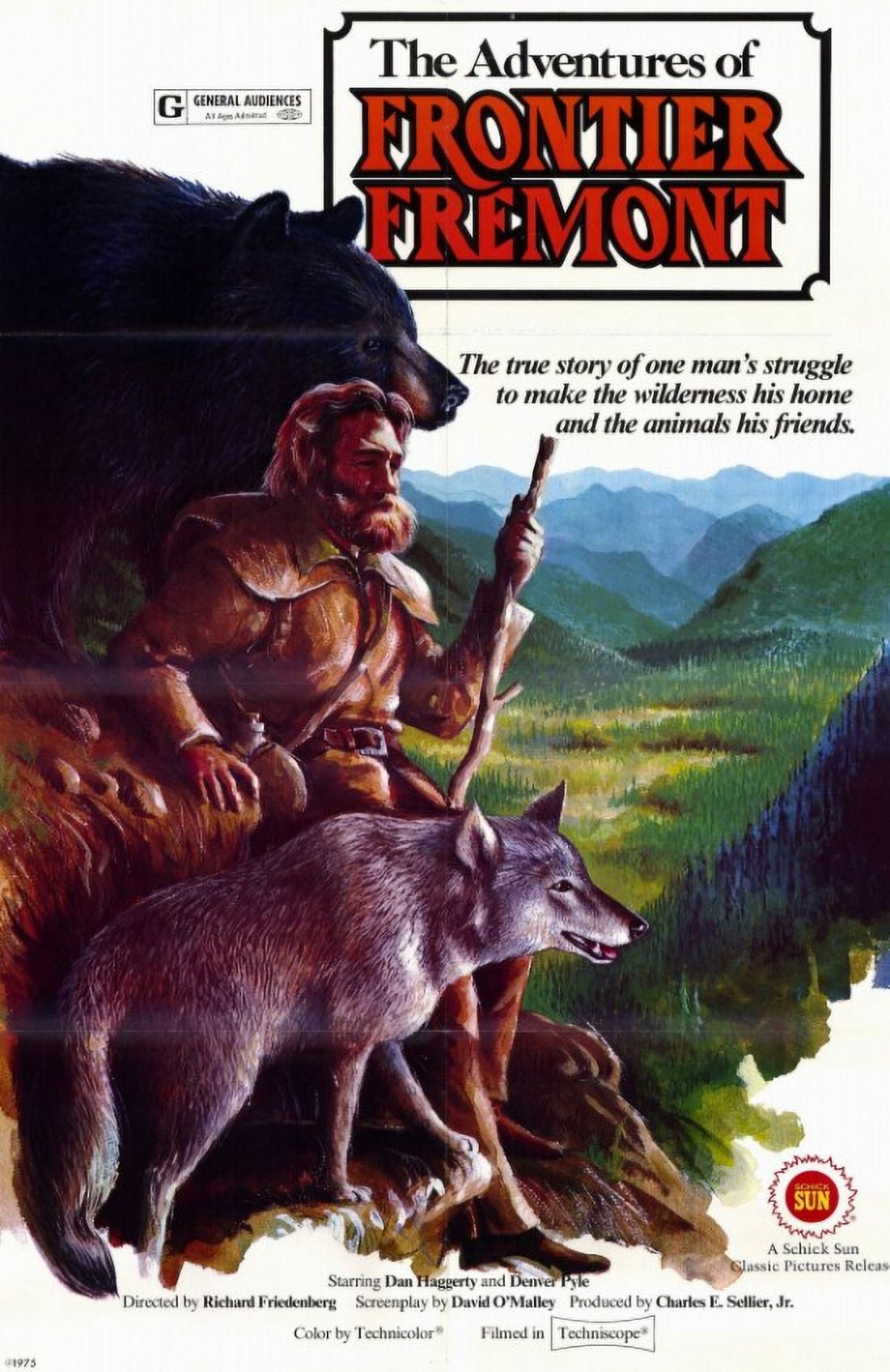 The Adventures of Frontier Fremont Movie Poster 11x17