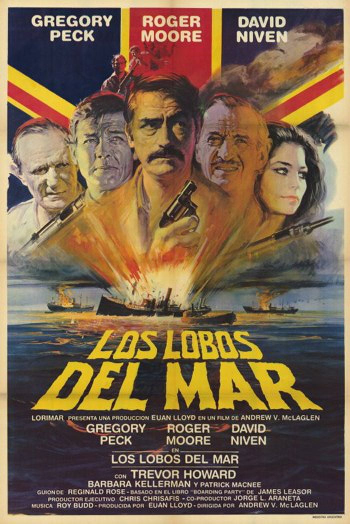 The Sea Wolves Movie Poster 11x17 print showcasing cinematic adventure.