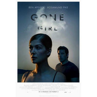 Gone Girl movie poster print featuring suspenseful film imagery.