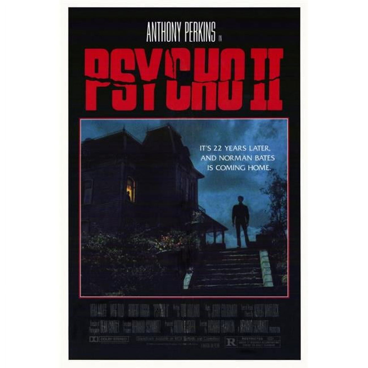 Psycho 2 Movie Poster Print - Classic Film Decor