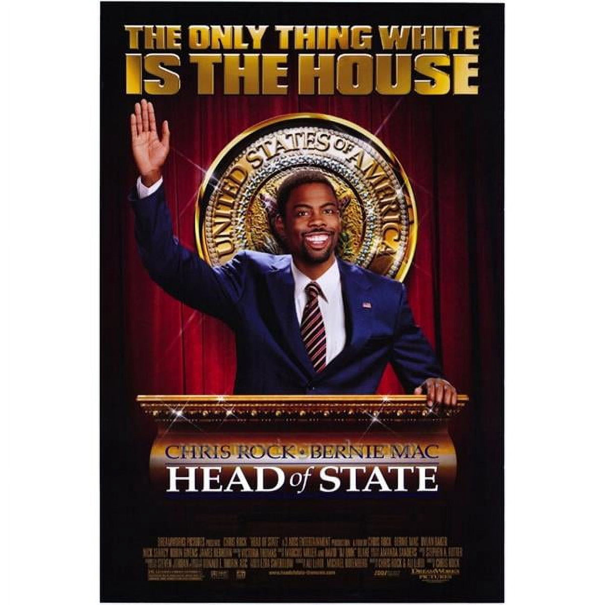 Head of State Movie Poster Print 27x40 - vibrant movie artwork