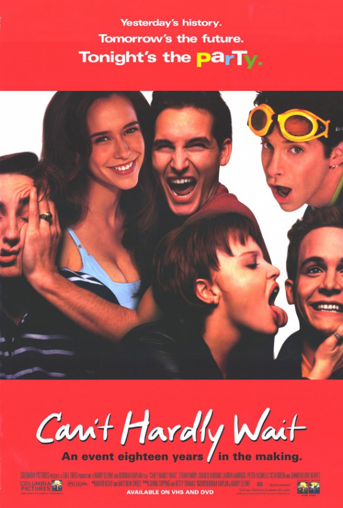 Can't Hardly Wait Movie Poster Print in 27x40 size.