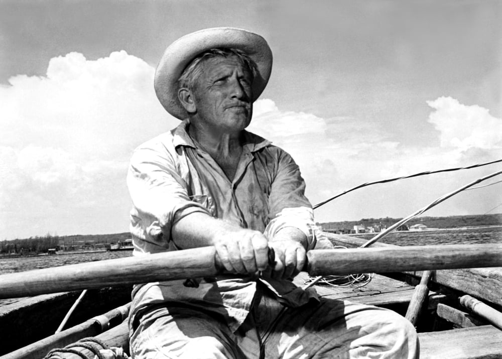 Spencer Tracy in The Old Man and The Sea 1958 photo print