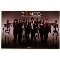 Bones TV Show Movie Poster - 17x11 Print showcasing crime drama imagery.