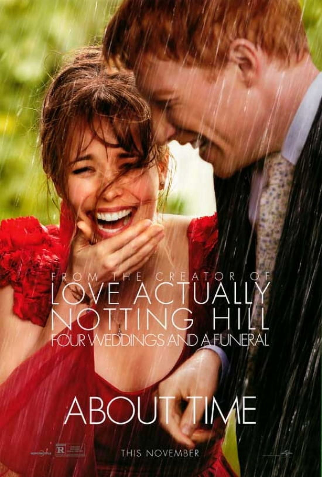 About Time Movie Poster 11x17 print showcasing cinematic romance.