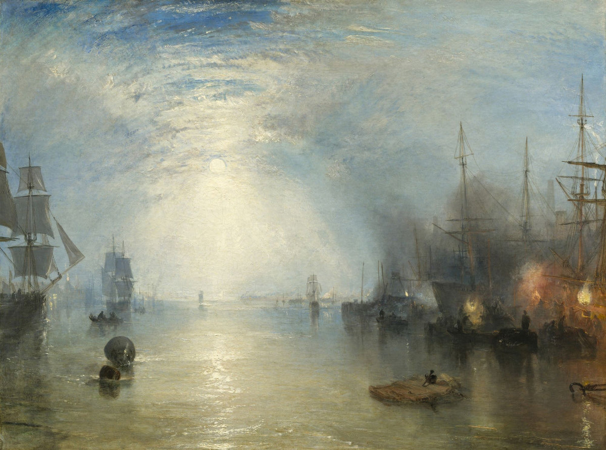 Keelmen Heaving In Coals Poster Print by Moonlight 24x18