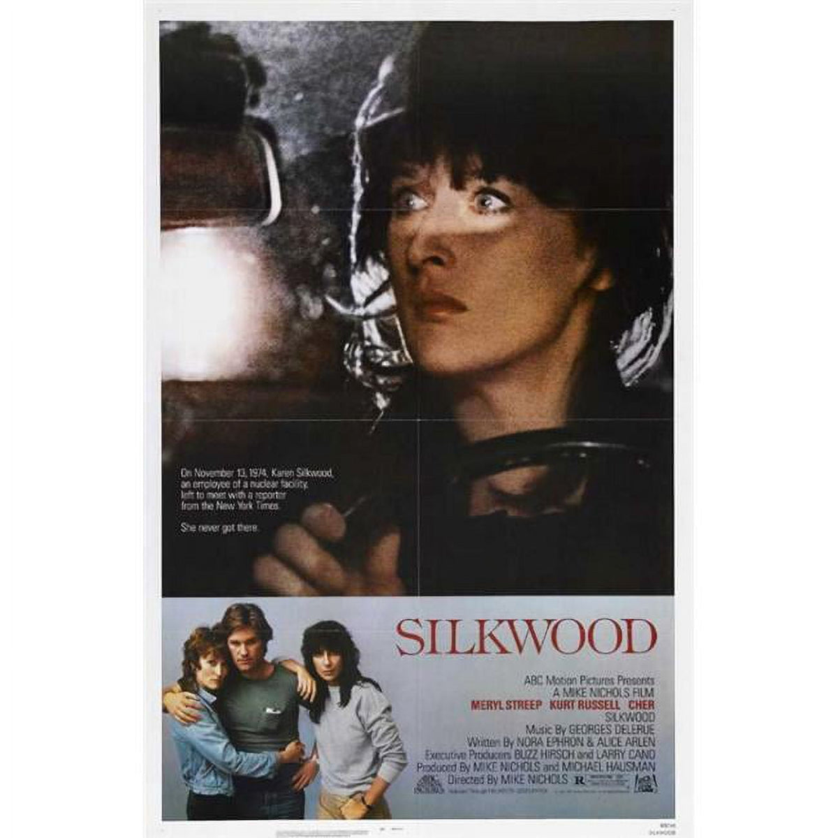 Silkwood Movie Poster Print in 27 x 40 inches