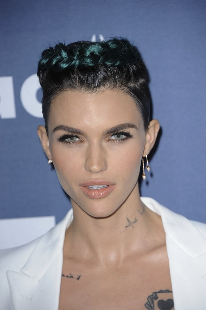 Ruby Rose at the 27th Annual GLAAD Media Awards Photo Print