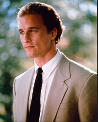 Matthew McConaughey in tan suit from A Time to Kill photo print.