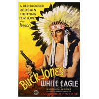 White Eagle Movie Poster Print 27x40 size with vibrant colors.