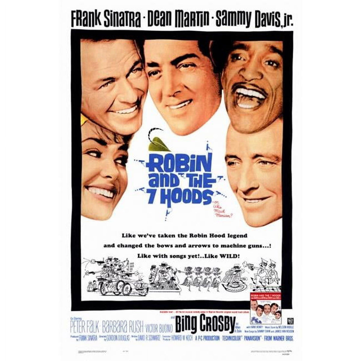 Robin and the 7 Hoods Movie Poster Print 27x40