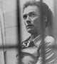 Clint Eastwood looking up at prison classic portrait photo print.