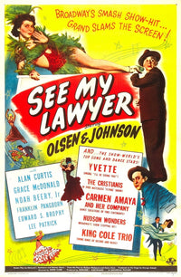 See My Lawyer Movie Masterprint Poster Print (11x17) featuring classic cinema art.