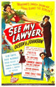 See My Lawyer Movie Masterprint Poster Print (11x17) featuring classic cinema art.