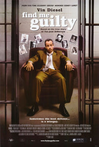 Find Me Guilty Movie Poster Print - 27x40 size