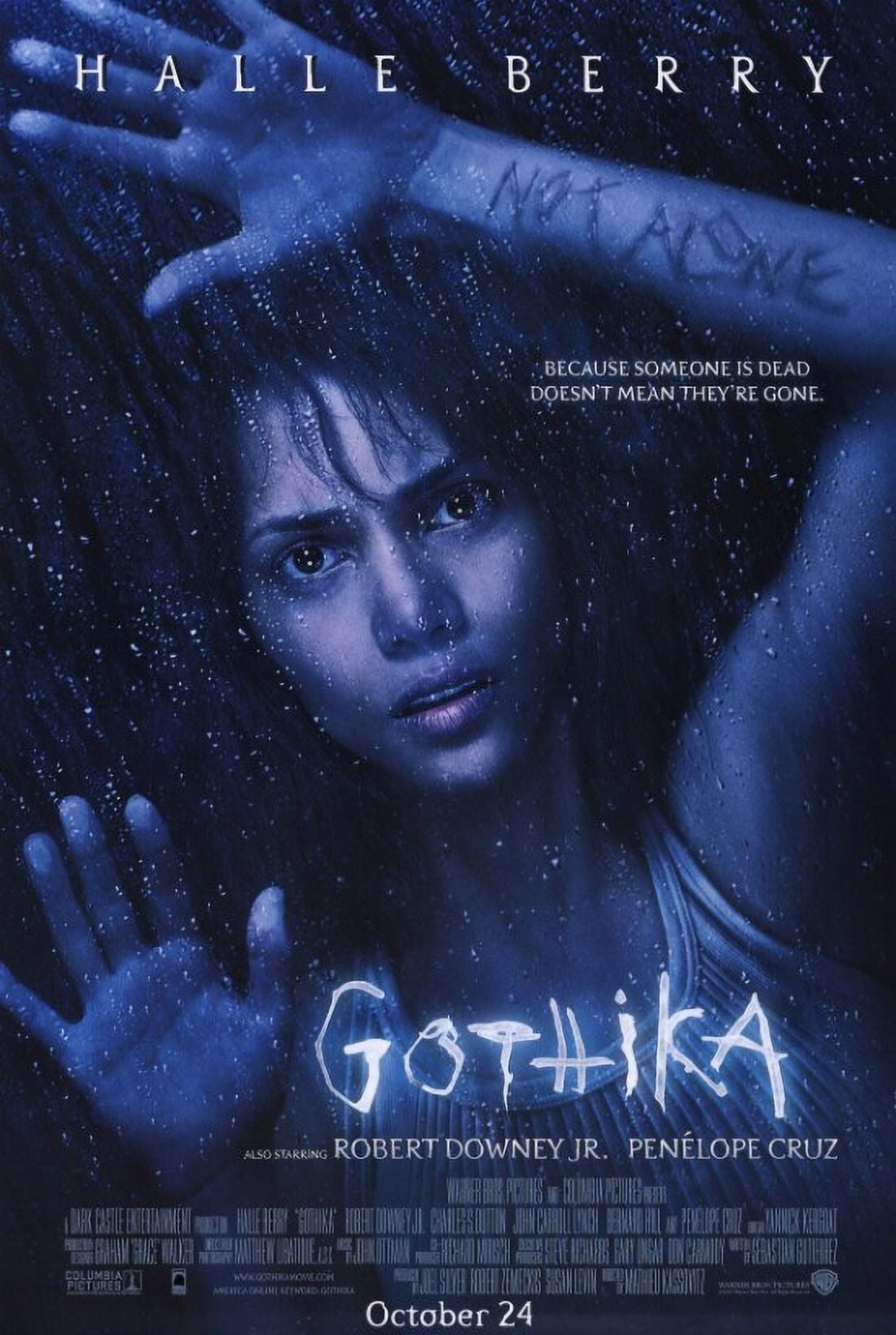 Gothika Movie Poster 11x17 print featuring eerie film imagery.