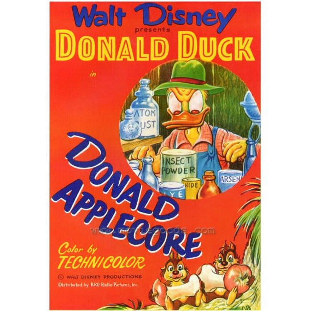 Donald Applecore Movie Poster Print - 27 x 40