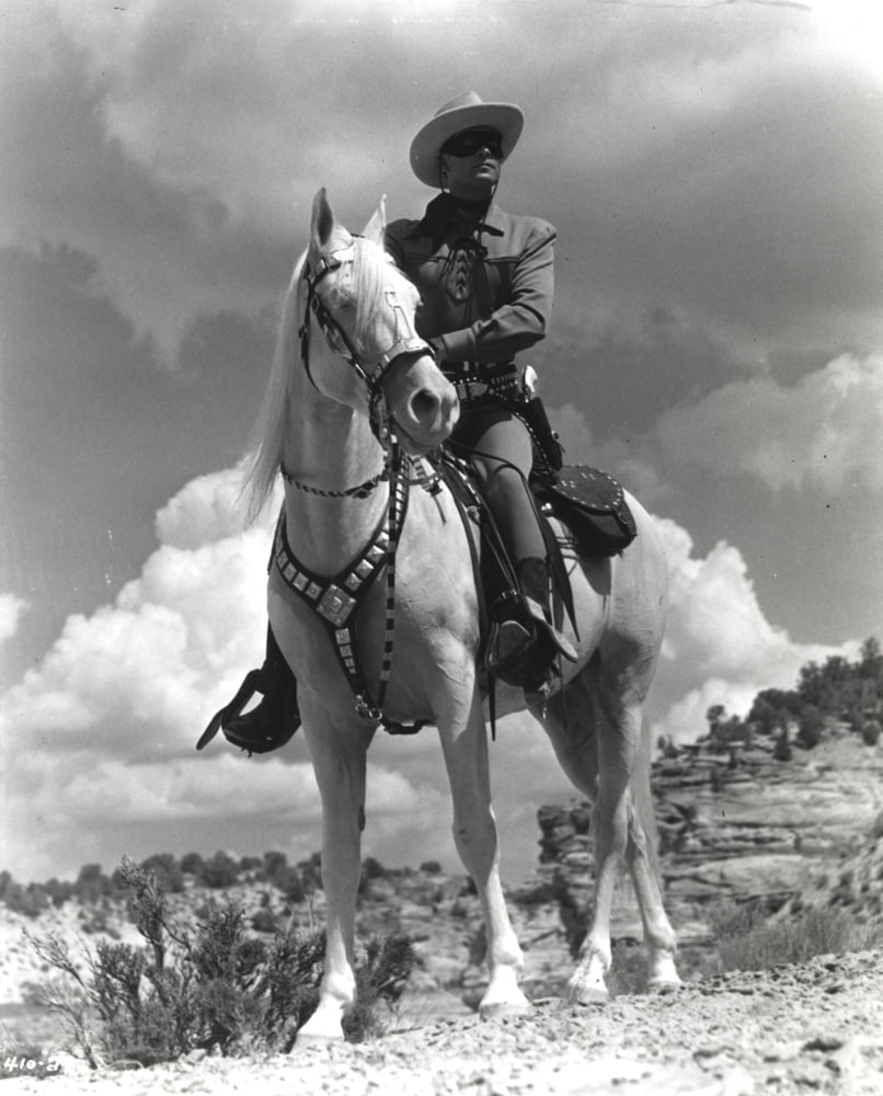 Film still from The Lone Ranger photo print in 8x10 and 16x20 sizes.
