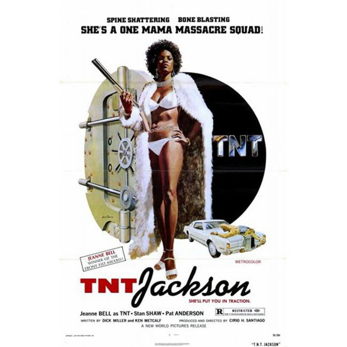 TNT Jackson Movie Poster 11x17 - vibrant film art
