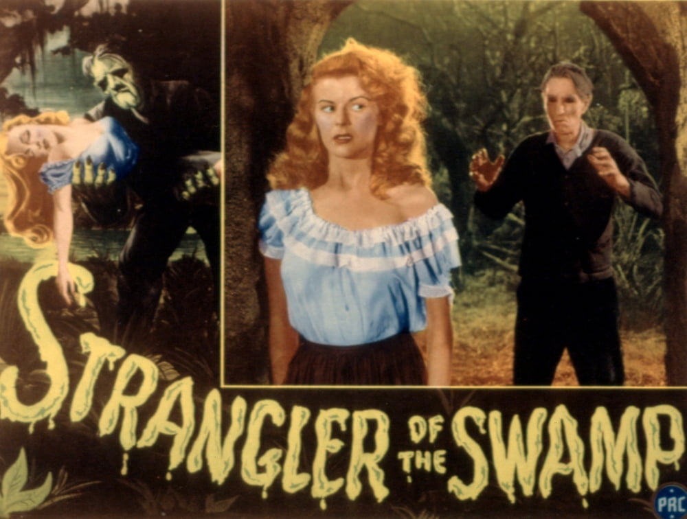 Strangler of the Swamp Photo Poster Print featuring Rosemary La Planche and Charles Middleton (1946)