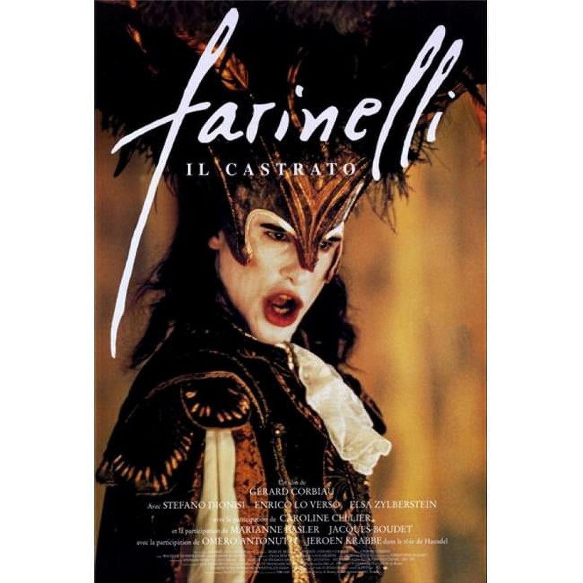 Farinelli Movie Poster Print - 27x40 inch size, featuring vibrant colors and intricate details.