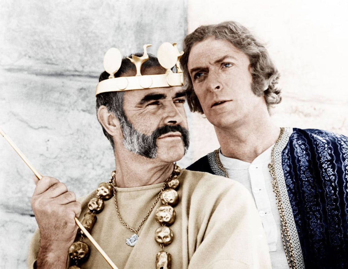 The Man Who Would Be King photo print featuring Sean Connery and Michael Caine
