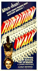 Flirtation Walk movie poster featuring Dick Powell, 1934, 11x17 size.