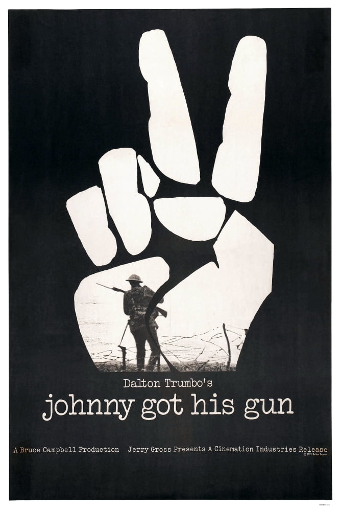 Johnny Got His Gun Movie Poster Print (11x17) featuring powerful anti-war imagery.