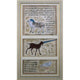 The Three Symbolic Animals of Alchemy Islamic art poster print