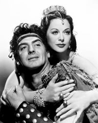 Samson and Delilah movie photo print featuring Victor Mature and Hedy Lamarr