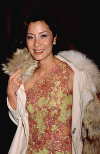 Michelle Yeoh at the premiere of Crouching Tiger Hidden Dragon photo print
