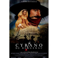Cyrano de Bergerac Movie Poster Print 27x40 showcasing classic cinema.