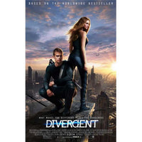 Divergent Movie Poster Print showcasing dynamic film imagery in vibrant colors.