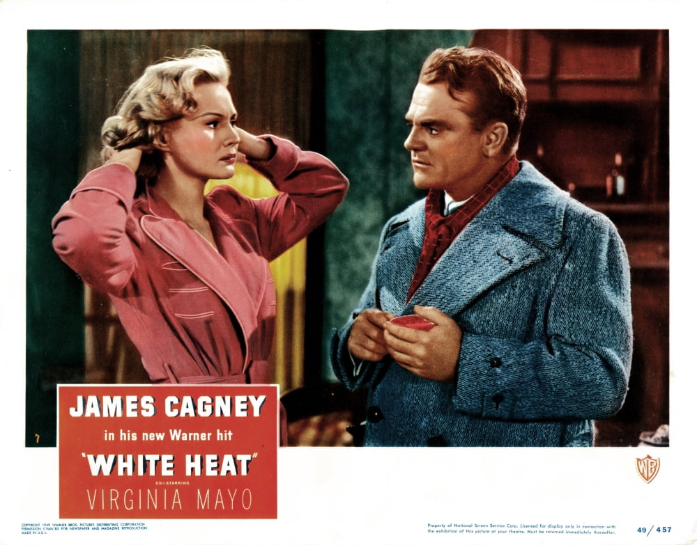 White Heat Movie Masterprint Poster Print featuring iconic film imagery.