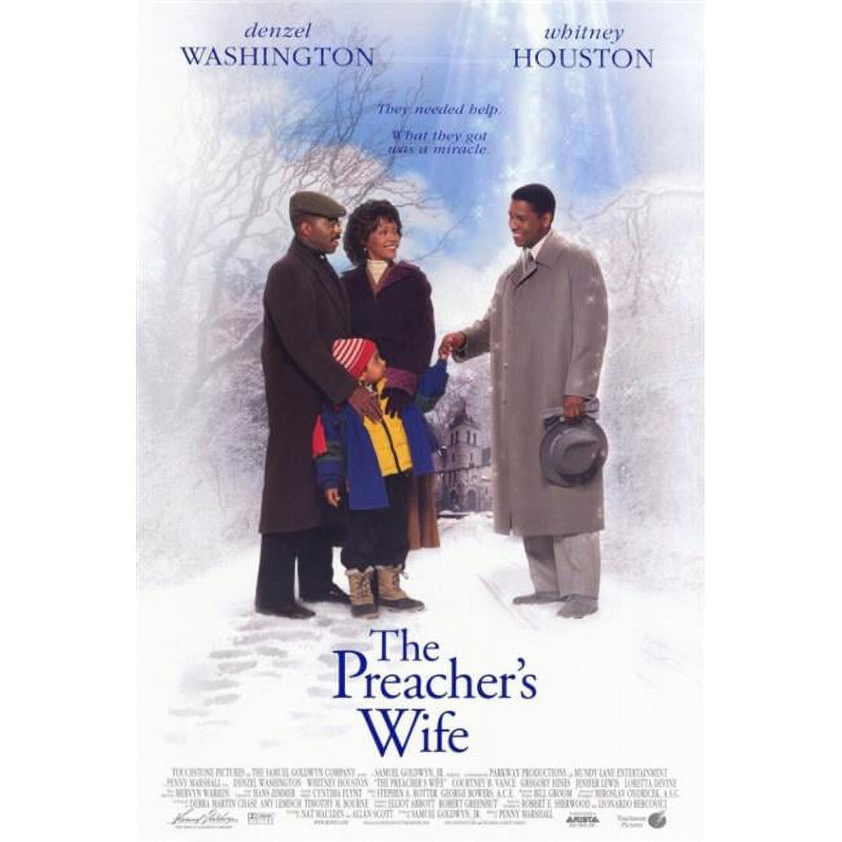 The Preacher's Wife Movie Poster Print 27x40