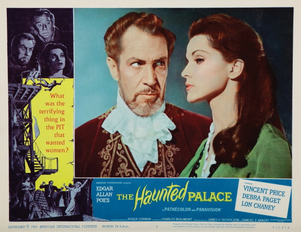 The Haunted Palace Poster Print - Eerie themed artwork