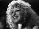 Bette Midler smiling portrait in white dress photo print
