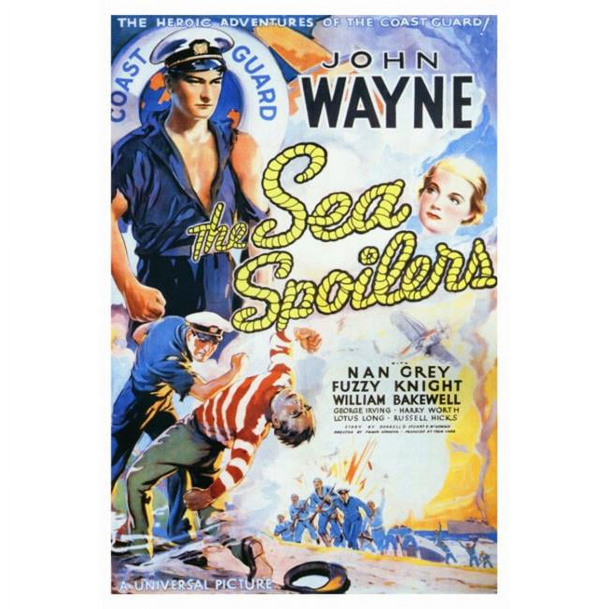 Sea Spoilers Movie Poster Print - 27x40 Artwork