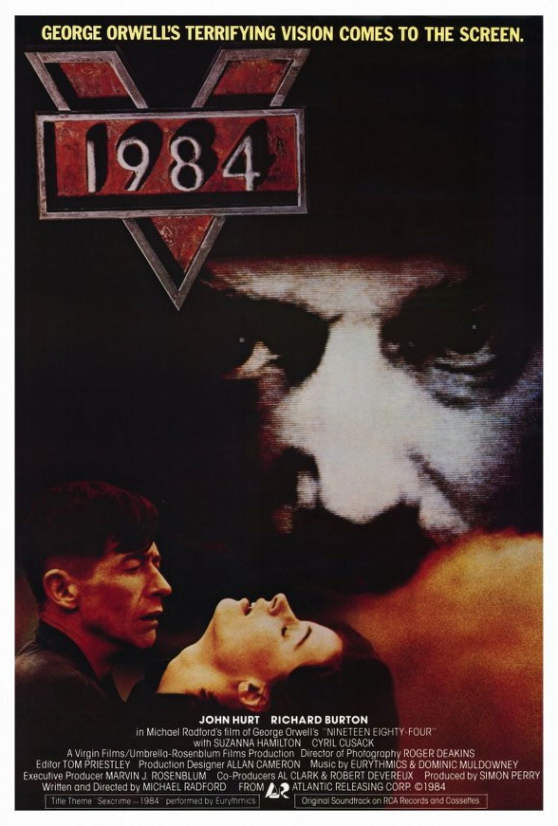 1984 Movie Poster Print - Classic Film Art (27x40)